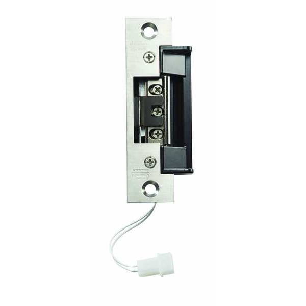Alarm Controls Electric Door Strike, Stainless Steel, Satin Stainless Steel, For Use With: Cylindrical Locksets - AES-200