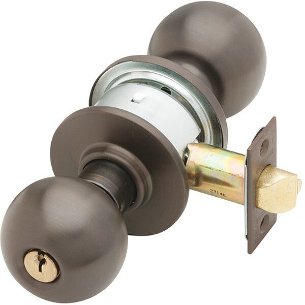 Schlage A Series Cylindrical Entrance Lock Orbit Knob US10B - A53PD ORB 613