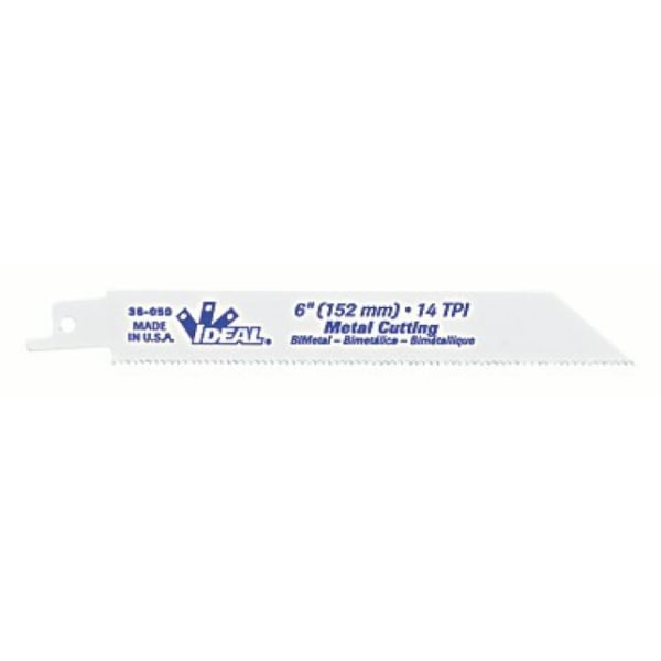 Ideal Recip Blade, Mtl Ct, 6X3/4X0.035, 18TPI, 25 PK - 36-057B