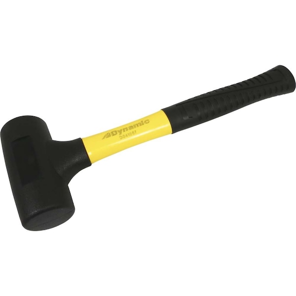 Dynamic Tools 2lb Dead Blow Hammer, Fiberglass Handle - D041067