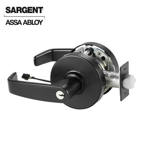 Sargent 10 Line Series Cylindrical Lock Mechanical Electromechanical (Fail Secure) 24V L Trim L Rose Strike - SRG-28-10G71-LL-24V-BSP