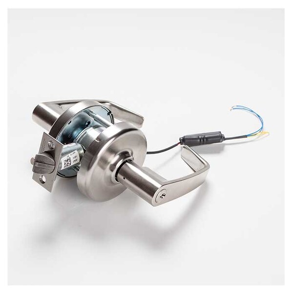 Architectural Control Systems Storeroom Cylindrical Lever Lock Modified Fail Secure Operation Power Unlock, NZD Lever Design,  - C1520M-CL3357-NZD-626