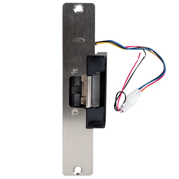 Rci RCI 6 Series Electric Strikes, 12/24 VAC/VDC Voltage, Stainless Steel - S6508 32D