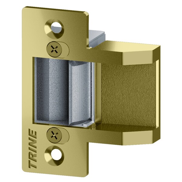 Trine Brass, Bright Brass, For Use With: 3000 Series Electric Strikes Includes: Electric Strikes - 3234FX-375LC-US3