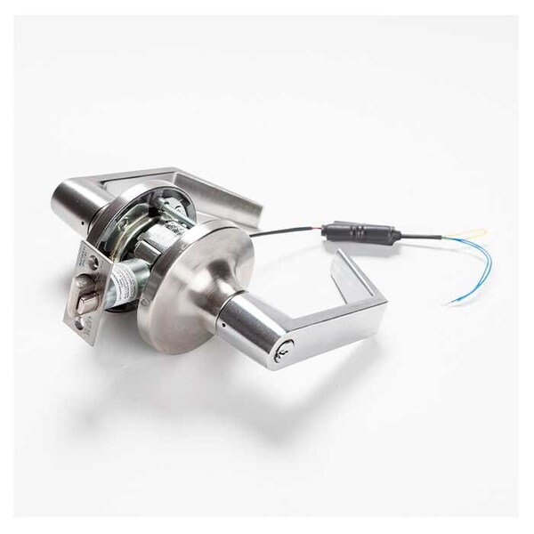 Architectural Control Systems Storeroom/Closet Lever Lockset Modified Fail Secure Operation Power Unlock, AU Lever Design,  - C1520M-AU-5405LN-626-LC