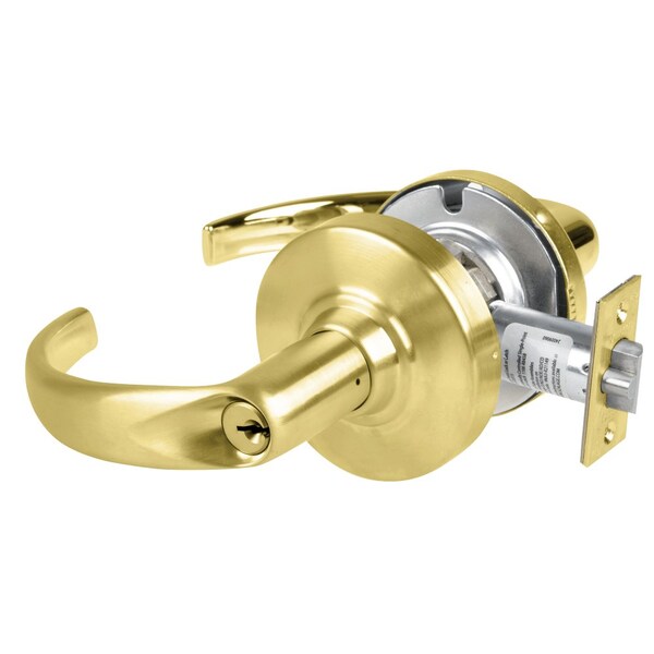 Schlage Grade 1 Electrified Cylindrical Lock, Storeroom Function, 12-24V DC, Fail Secure, 2-3/4-in Backset,  - ND80PDEU SPA 606