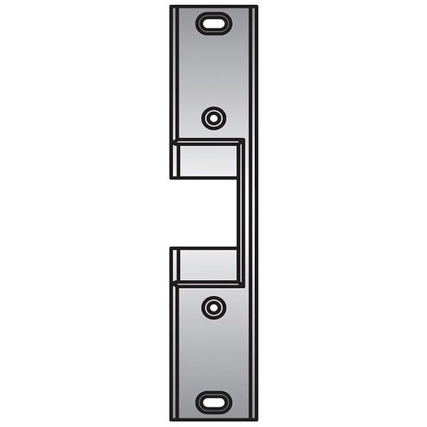 Hes Faceplate for Rim Exit Device, 626 Satin Chrome - 789S-OPTION-626