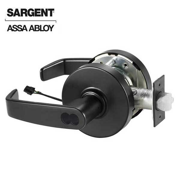 Sargent 10 Line Series Cylindrical Lock Mechanical Electromechanical (Fail Safe) 24V Lock to accept SFIC Cor - SRG-28-70-10G70-LL-24V-BSP
