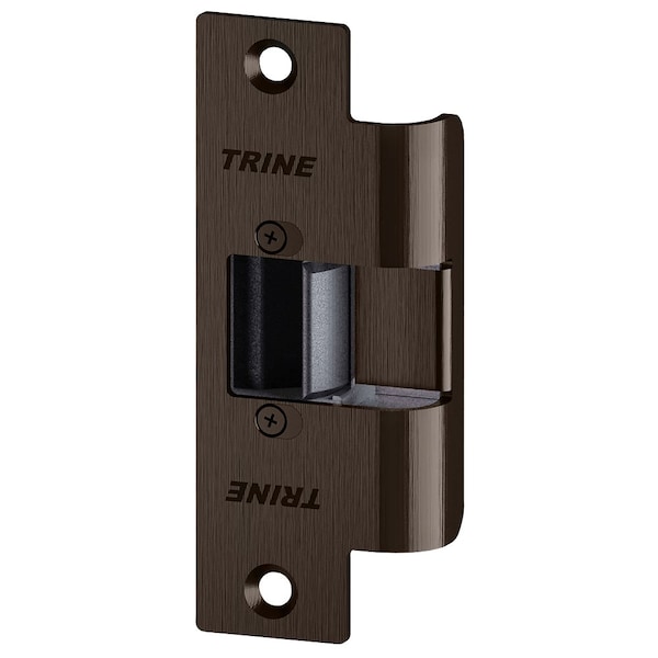 Trine Bronze, Dark Oxidized Satin Bronze Oil Rubbed, For Use With: 3000 Series Electric Strikes - 3478-24DC-10B