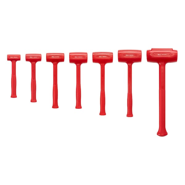 Tekton Dead Blow Hammer Set, 7-Piece (13, 21, 26, 39, 45, 53, 88 oz.) - HDB93003