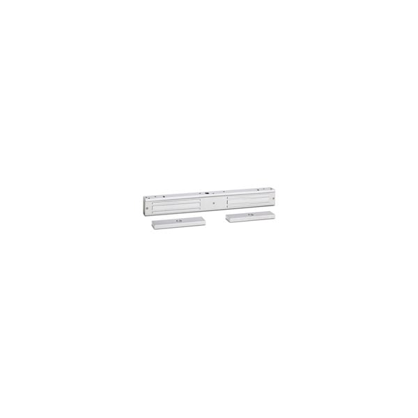 Sdc Mag Lock, Fire Rated, Double Door, US28, 12/24 VDC, 650lb - 1582V
