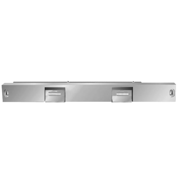Folger Adam Fail Secure, Complete 24VDC Electric Strike, Double, PK Keeper, 5-in CTC Satin Bronze - 310-4-2 24D 612
