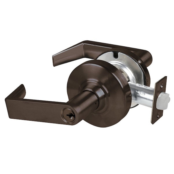 Schlage Grade 1 Electrified Cylindrical Lock, Storeroom Function with Vandlgard, 12-24V DC, Fail Secure, 2-3 - ND96PDEU RHO 613