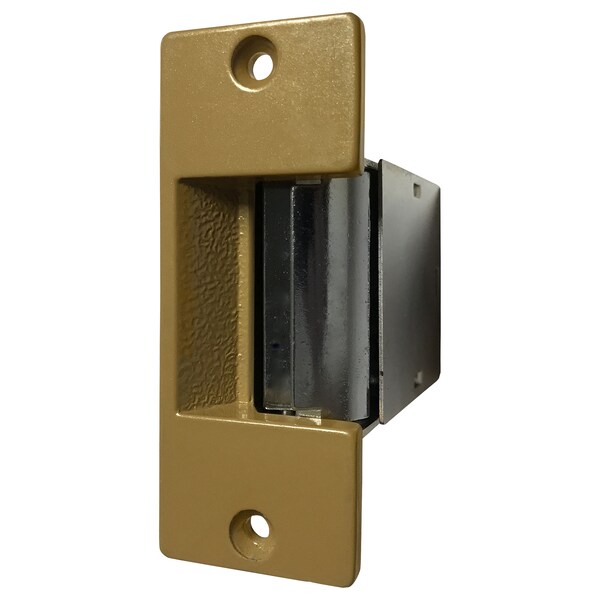 Trine Trine 00 Series Electric Strikes, 12 VDC Voltage, Sprayed Brass - S005-12VDC