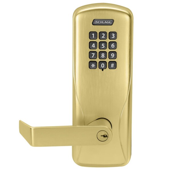 Schlage Electronics CO200MS70 KP RHO 606 PD Electric Mortise Lock - CO200MS70KPRHO606PR