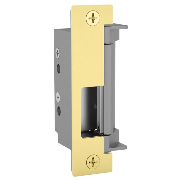 Hes Grade 1 Electric Strike, Fail Safe/Fail Secure, 12/24 VDC, Low Profile, Fire Rated, Latchbolt Strike - 4500C-606-LBSM
