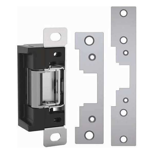 Hes Electric Door Strike, Stainless Steel, Satin Stainless Steel, Includes: Faceplates - 7000C-630