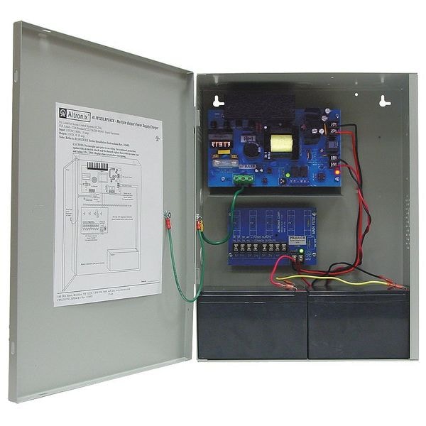 Altronix Power Supply 4 PTC 12VDC at 10A - AL1012ULXPD4CB