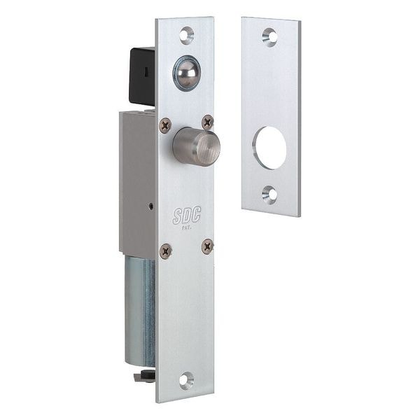 Sdc Mortise Bolt Lock, 700mA at 24V, Satin Alum - 1190AU