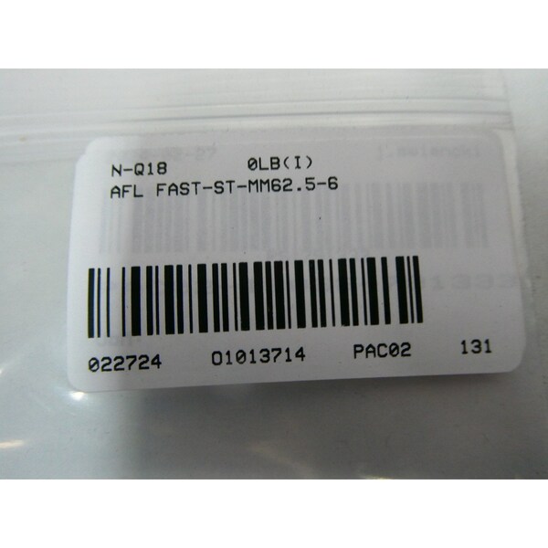 Afl FASTCONNECT ST QTY OF 6 FIBER CONNECTOR - FAST-ST-MM62.5-6