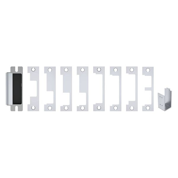 Hes Electric Door Strike, Stainless Steel, Dark Bronze, For Use With: Mortise/Cylindrical Locksets - 1600-CS-613E