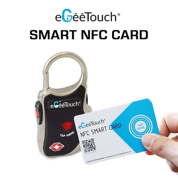 Egeetouch Smart NFC Cards, Pack of 20 - 5-NFC-2020SC