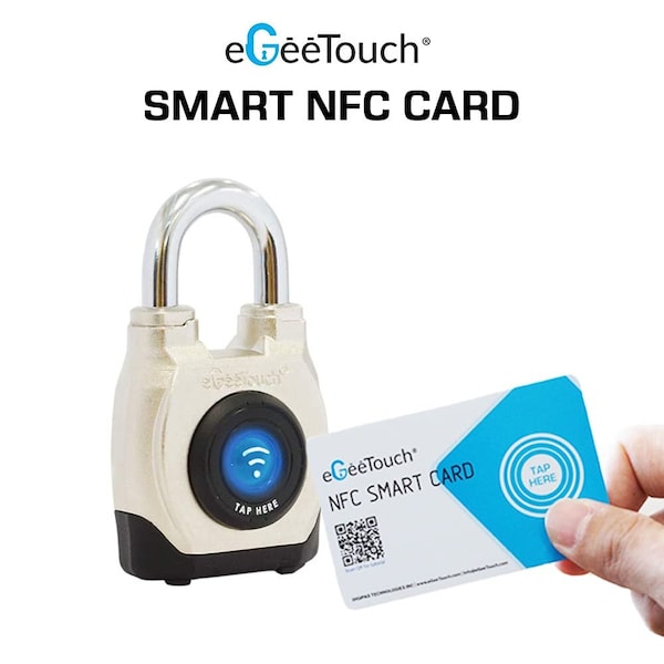Egeetouch Smart NFC Cards, Pack of 20 - 5-NFC-2020SC