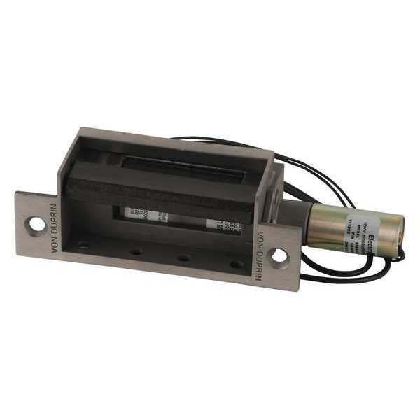 Von Duprin Electric Door Strike, Stainless Steel, Stainless steel, For Use With: Mortise/Cylindrical Locksets - 6210 24V US32D DS CON