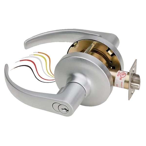 Sdc Electric Cylindrical Lock, Z7252G5QRIC7P-KAB1ST1 - Z7252G5QRIC7P-KAB1ST1