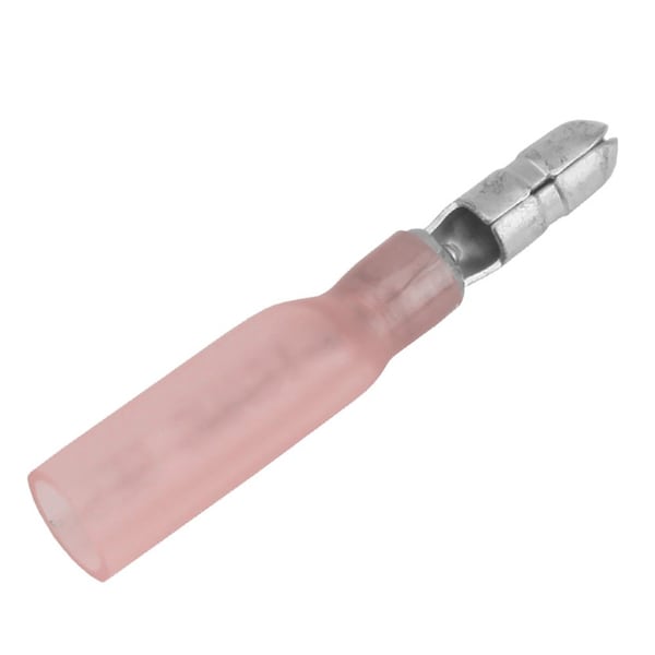 Pacer Group Pacer 22-18 AWG Heat Shrink Male Bullet Terminal - 25 Pack - TBPE18-156-25