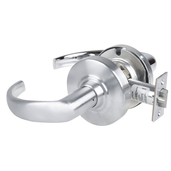 Schlage Grade 1 Electrified Cylindrical Lock, Exit Function, 12-24V DC, Fail Safe, 2-3/4-in Backset, Sparta - ND12DEL SPA 626