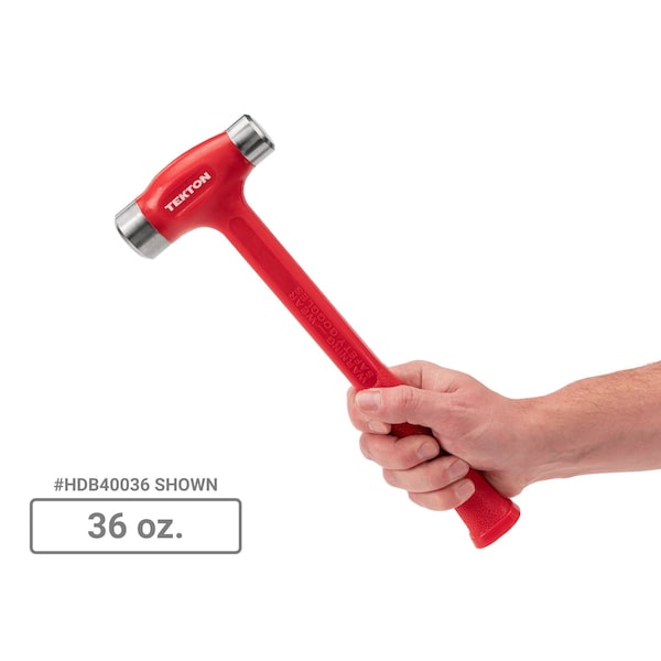 Tekton Flat Steel Face Dead Blow Hammer Set, 5-Piece (26, 36, 43, 47, 50 oz.) - HDB94002
