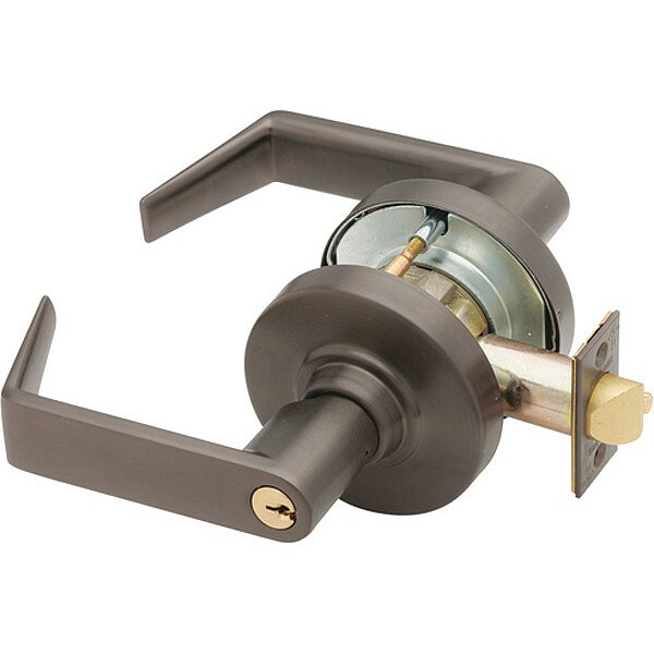 Schlage ND Series Cylindrical Storeroom Lock Rhodes Lever US10B - ND80PD RHO 613