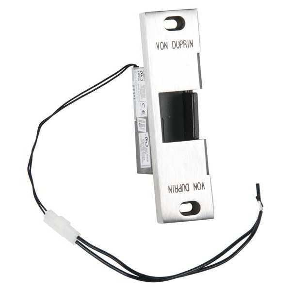Von Duprin Electric Door Strike, Stainless Steel, Stainless steel, For Use With: Rim Exit Device - 6113 12V US32D CON