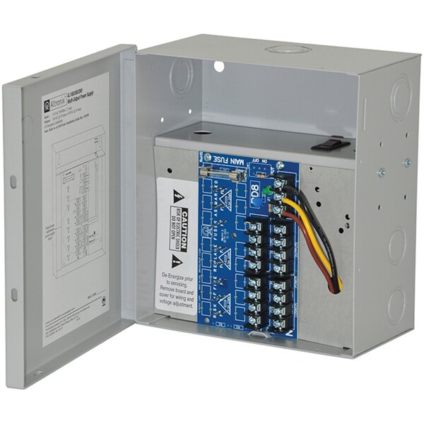 Altronix Power Supply, Outputs 8, Amps 18 - AL168300CBM