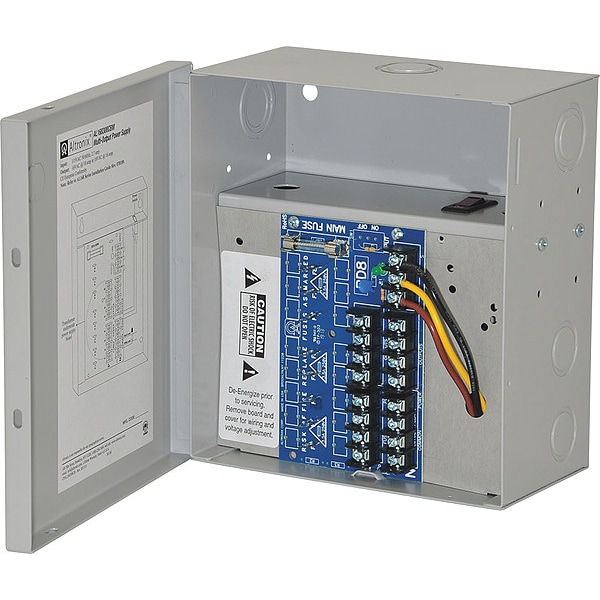 Altronix Power Supply, Outputs 8, Amps 18 - AL168300CBM