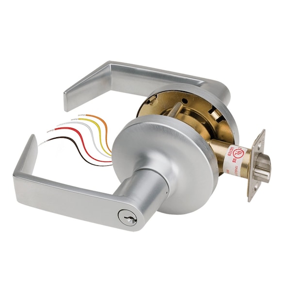 Sdc Z7252EQ6PKDB1ST1 Security Door Controls SDC Electric Cylindrical Lock - Z7252EQ6PKD