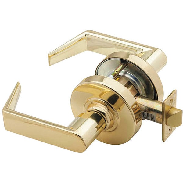 Schlage ND Series Cylindrical Passage Lock Rhodes Lever US3 - ND10S RHO 605