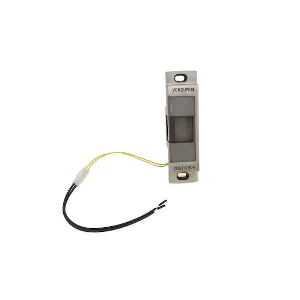 Von Duprin Satin Stainless Steel Strike 611132DFSE12V - 611132D12V