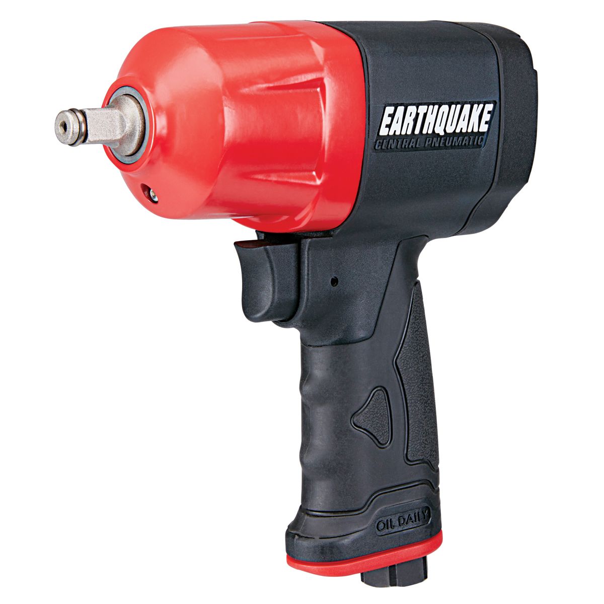 Llave de impacto de aire compuesta Earthquake 3/8 in, martillo gemelo, 450 lb-pie - 63061