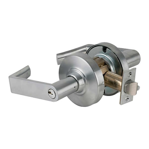 Acsi Grade 1 Electric Cylindrical Lock, Storeroom Electrical Fail Secure Function, 24VAC/DC, 2-3/4-in Bac - ACND80PDEU RHO 626 24V
