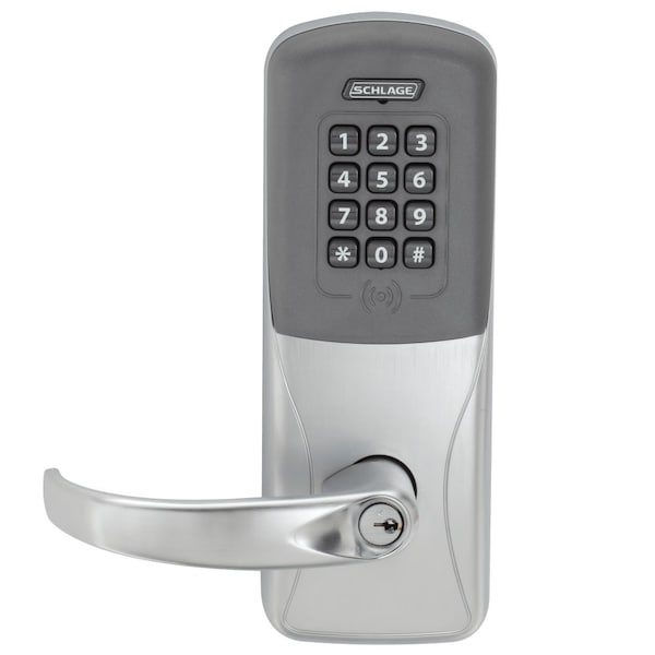 Schlage Electronics CO200CY70 PRK SPA 626 PD Electric Cylindrical Lock - CO200CY70PRKSPA626PR