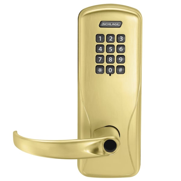Schlage Electronics CO100MS70 KP SPA 606 LD Electric Mortise Lock - CO100MS70KPSPA606LR