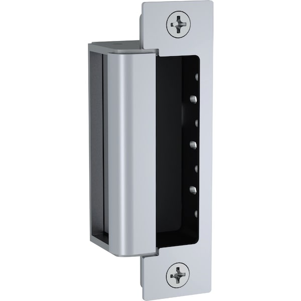 Hes Electric Door Strike, Stainless Steel, Satin Stainless, For Use With: Mortise/Cylindrical Locksets - 1600-CLB-630