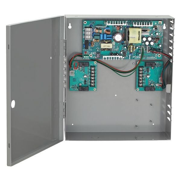Von Duprin Power Supply, Hardwired, Steel, Output, 4A - PS914