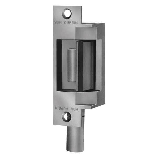 Von Duprin Electric Door Strike, Stainless Steel, Stainless steel, For Use With: Mortise/Cylindrical Locksets - 6211 24V US32D FS CON