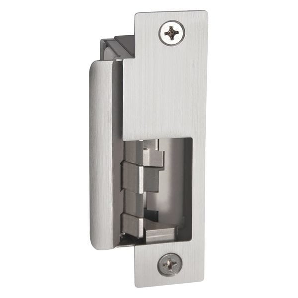 Hes Electric Door Strike, Stainless Steel, Stainless steel, For Use With: Mortise/Cylindrical Locksets - 8500 630