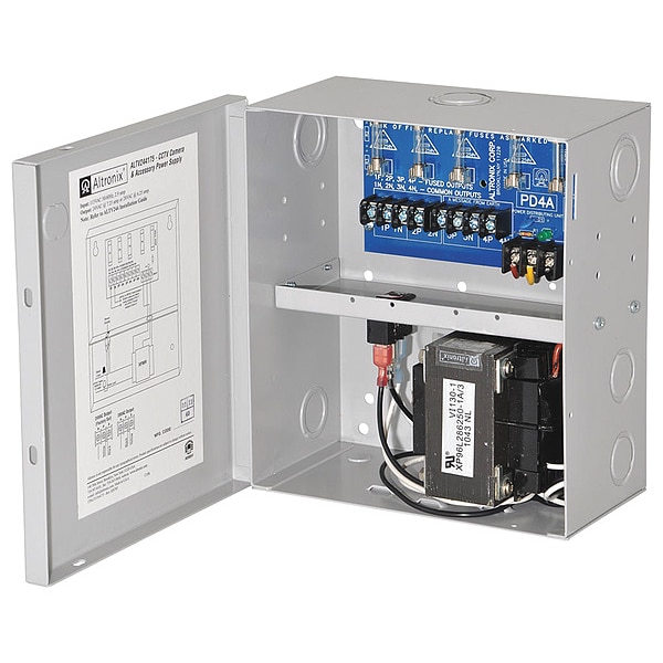 Altronix Power Supply 4 Fuse 24Vac at 7.25A - ALTV244175