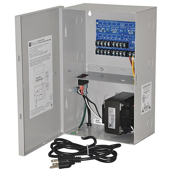 Altronix Power Supply 8PTC 24Vac at 7A Line Cord - ALTV248175ULCB3