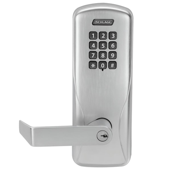 Schlage Electronics CO100MS50 KP RHO 626 PD Electric Mortise Lock - CO100MS50KPRHO626PR